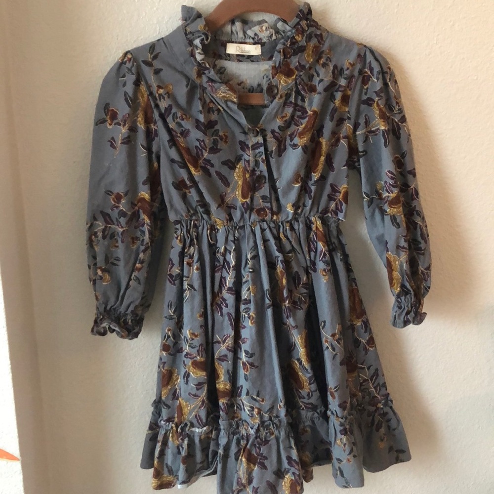 Beautiful fall dress (sm) kids 2-3